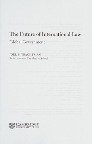 Future of International Law