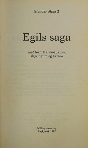 Egils saga