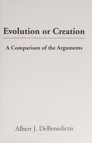 Evolution or creation?