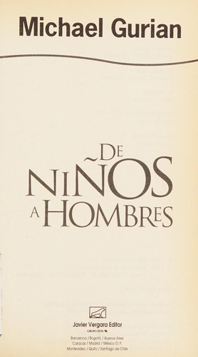 De niños a hombres
