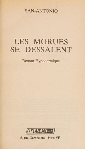 Les morues se dessalent