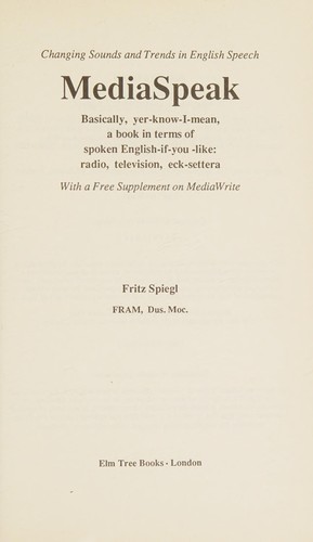 MediaSpeak