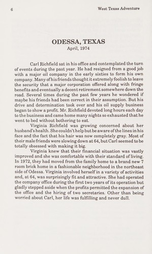 West Texas adventure