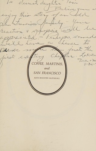 Coffee, martinis, and San Francisco