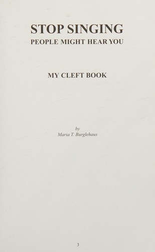 Stop singing, people might hear you