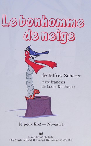 Le bonhomme de neige