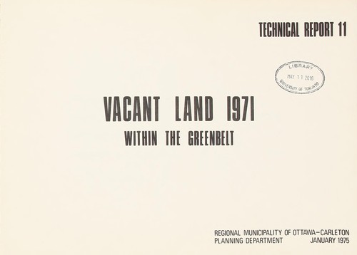 Vacant land, 1971