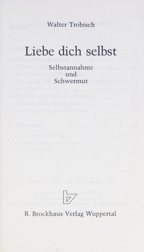 Liebe dich selbst. Wege zur Selbstannahme.