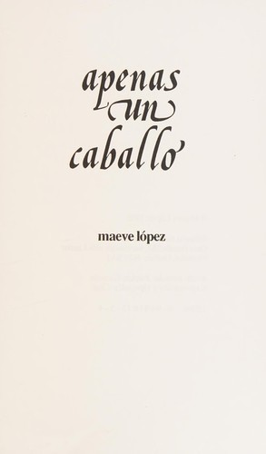 Apenas un caballo
