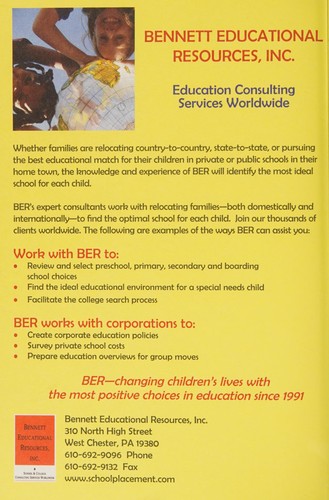 The Ber Guide to International Education in the United States