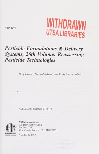 Pesticide formulations & delivery systems