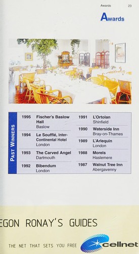 Egon Ronay's Cellnet Guide 1996