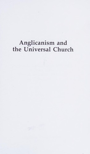 Anglicanism and the universal church