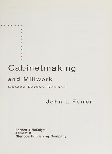 Cabinetmaking and millwork