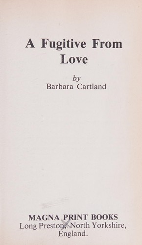 A Fugitive from Love