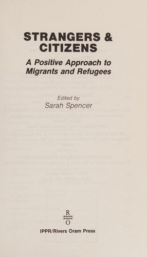 Strangers & citizens