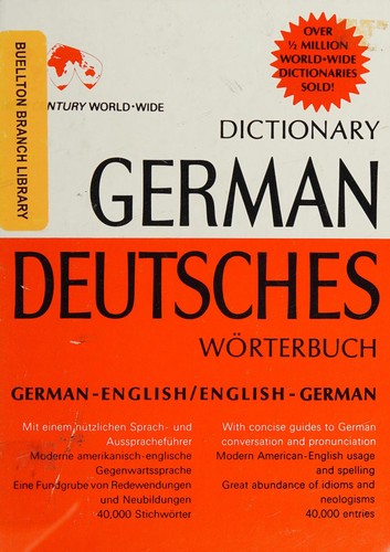 Follett World Wide German Language Dictionary