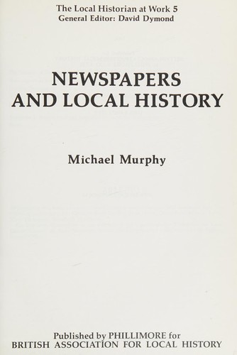 Newspapers and local history