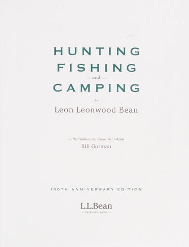 Hunting, fishing, and camping