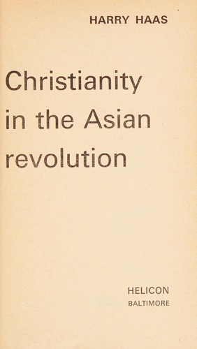 Christianity in the Asian revolution.