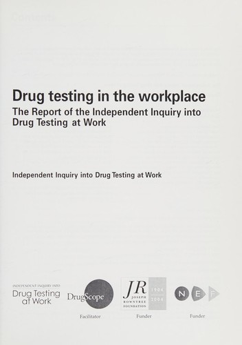Drug testing in the workplace