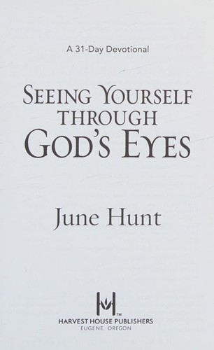 Seeing yourself through God's eyes