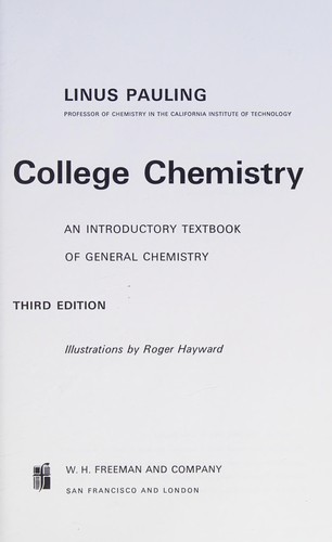 College chemistry