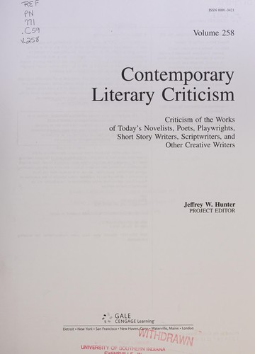 Contemporary Literary Criticism