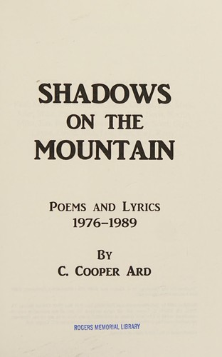 Shadows on the mountain