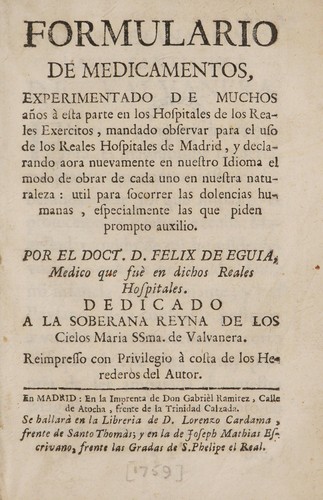 Formulario de medicamentos ...