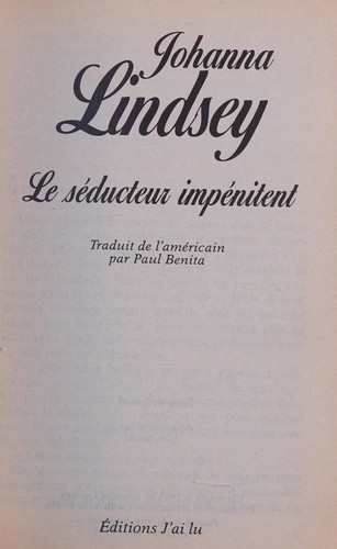 Le séducteur impénitent