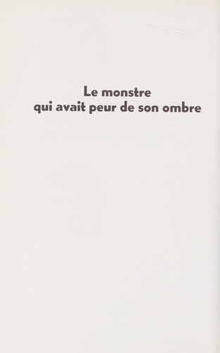 2 histoires de monstres