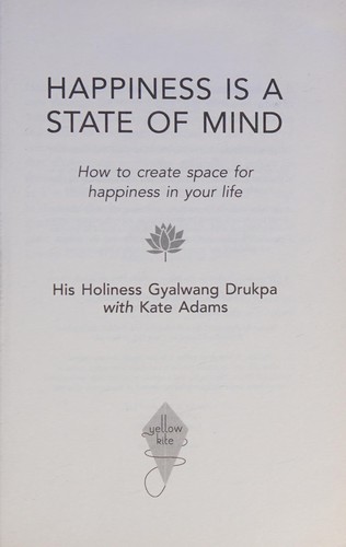 Happiness Is a State of Mind