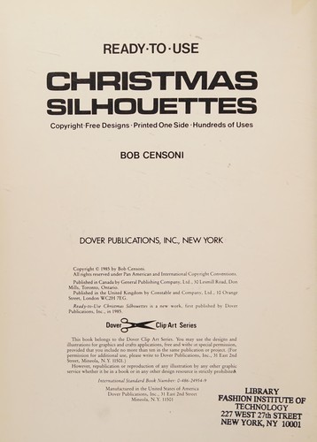 Ready-To-Use Christmas Silhouettes