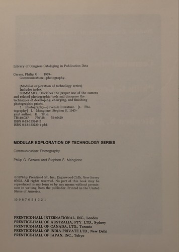 Communication--photography