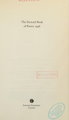 Forward Book of Poetry