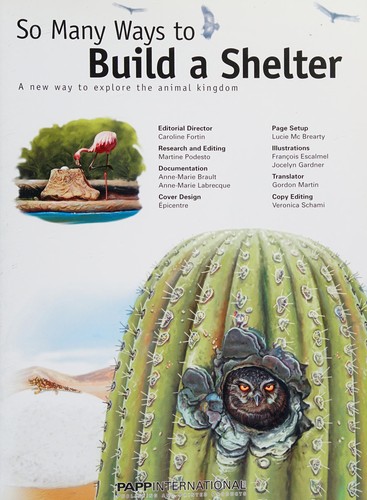 So many ways to build a shelter