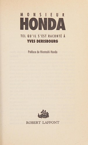 Monsieur Honda
