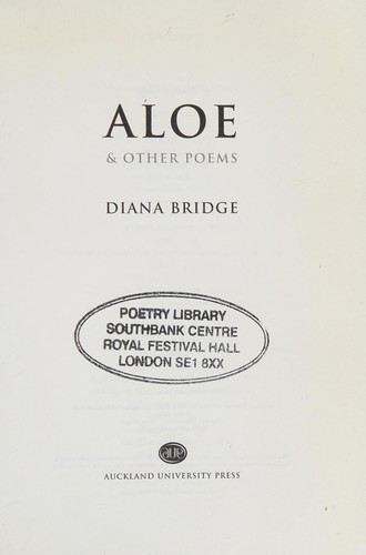 Aloe & other poems