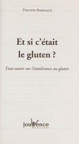 Et si c'était le gluten?