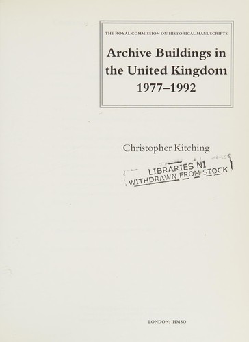 Archive buildings in the United Kingdom, 1977-1992