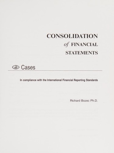 Consolidation of financial statements