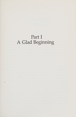 A glad beginning, a gracious ending