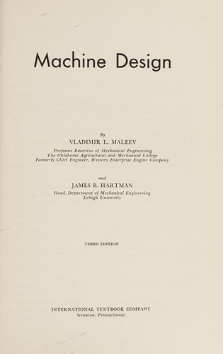 Machine design