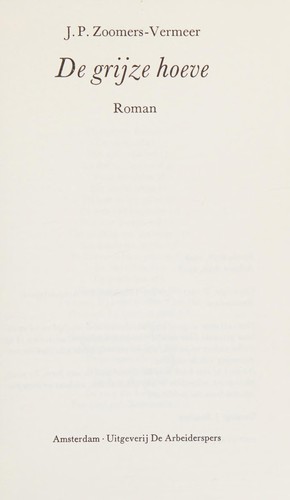 De grijze hoeve