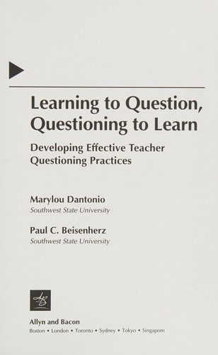 Learning to question, questioning to learn