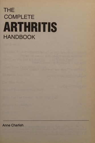 The complete arthritis handbook.