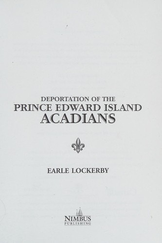 Deportation of the Prince Edward Island Acadians