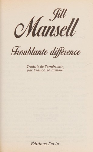 Troublante différence