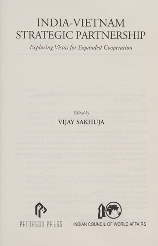 India-Vietnam Strategic Partnership